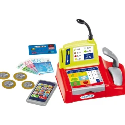 Winkelspeelgoed|Meisjes>Écoiffier 100% Chef kassa met scanner en smartphone