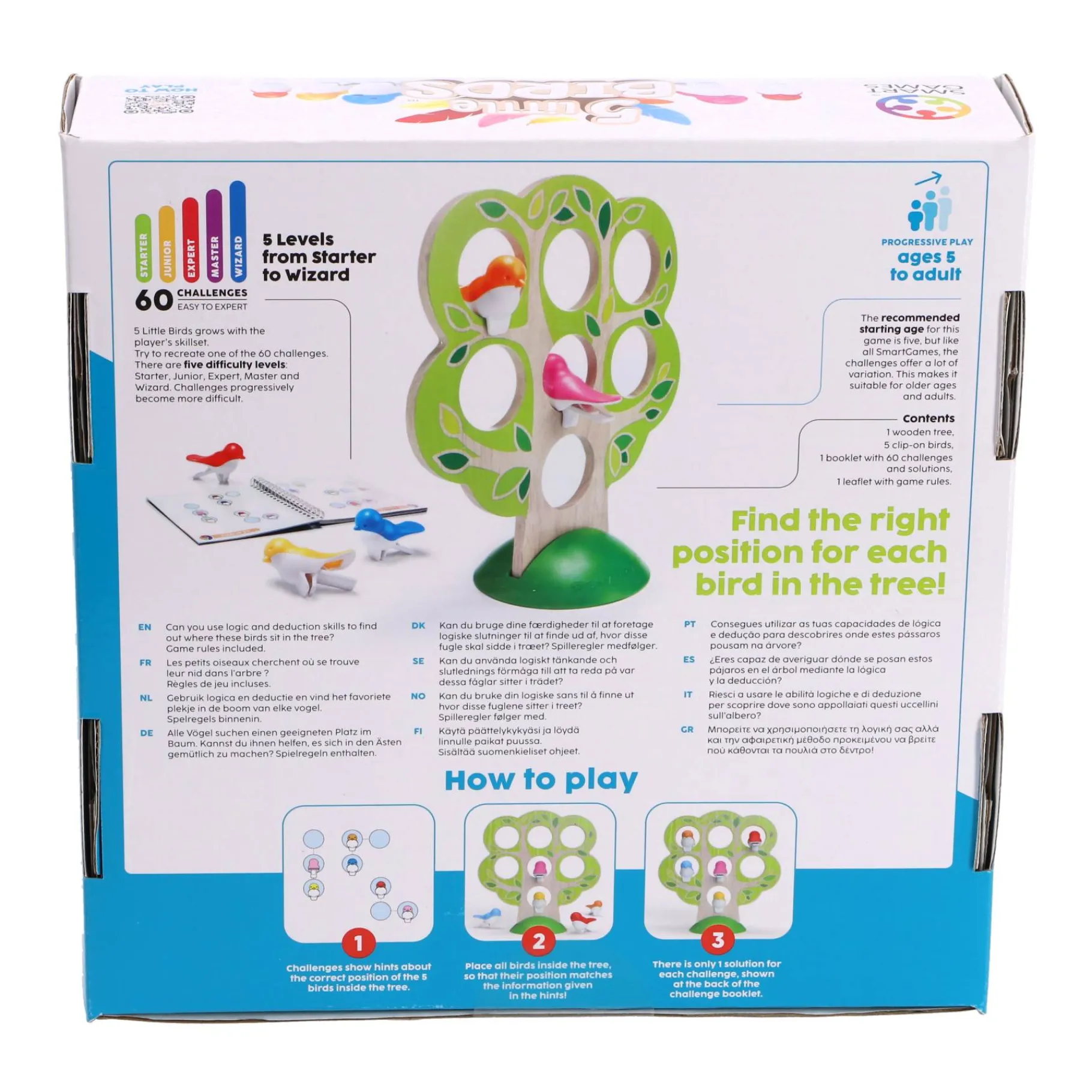 Denkspellen>Smartgames 5 Little Birds - Denkspel