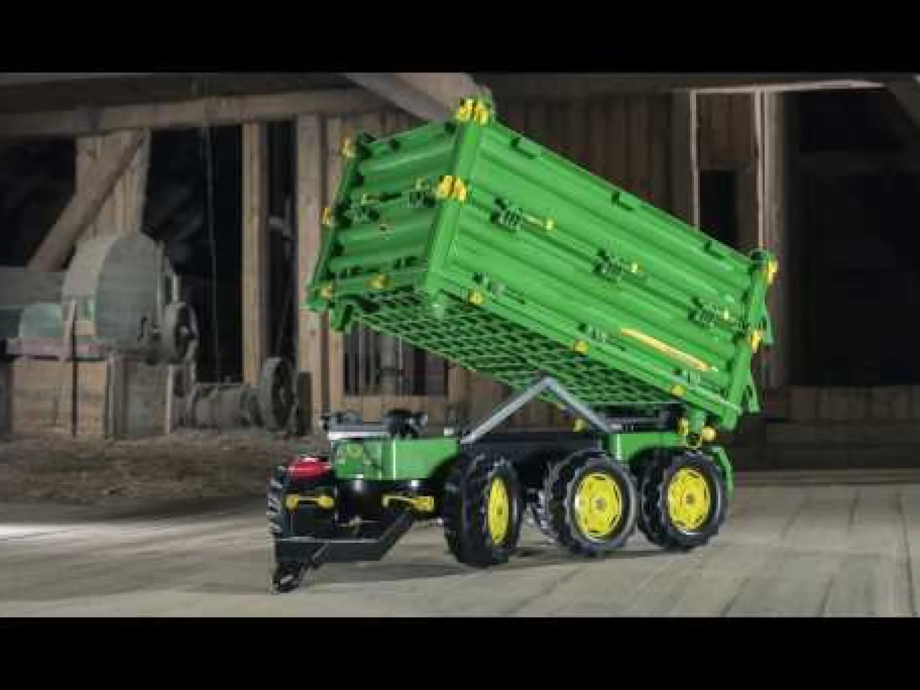 Tractoren> Aanhanger Rolly Toys John Deere Multi Trailer