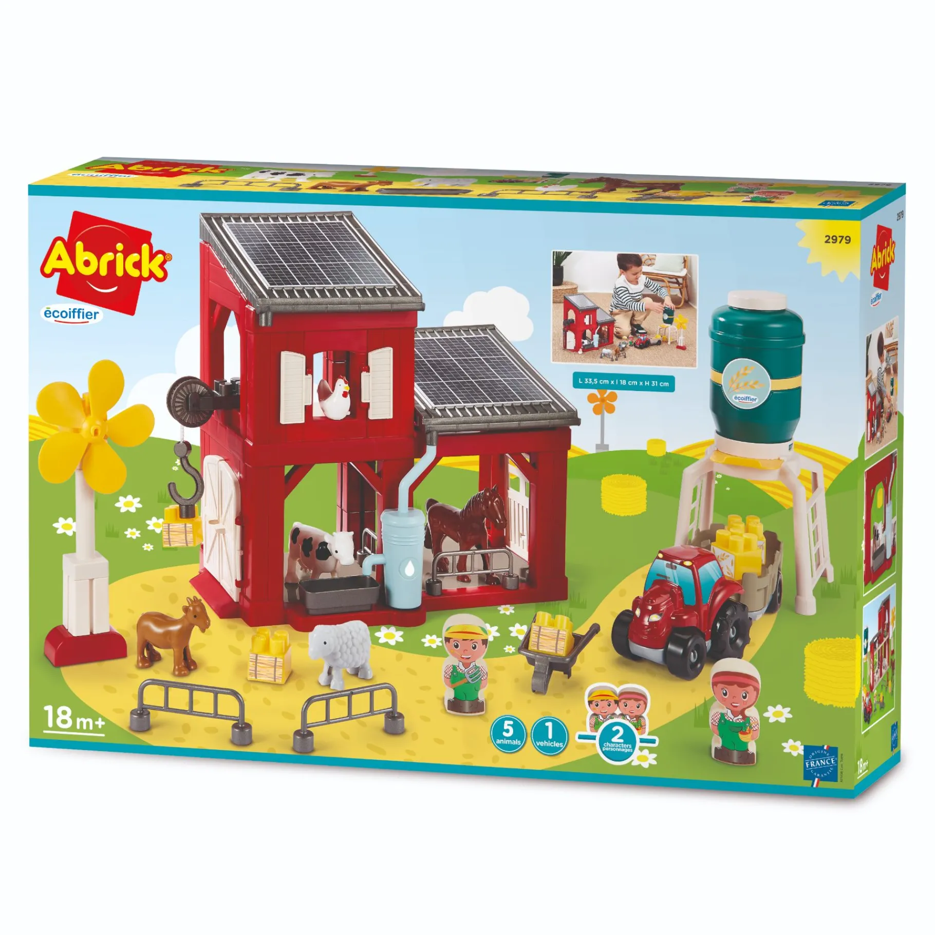 Bouwstenen|Jongens> Abrick eco boerderij