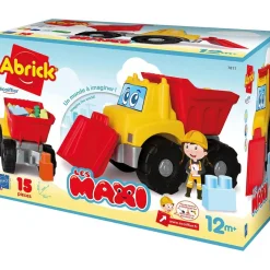 Babyspeelgoed> Abrick werk vrachtwagen maxi
