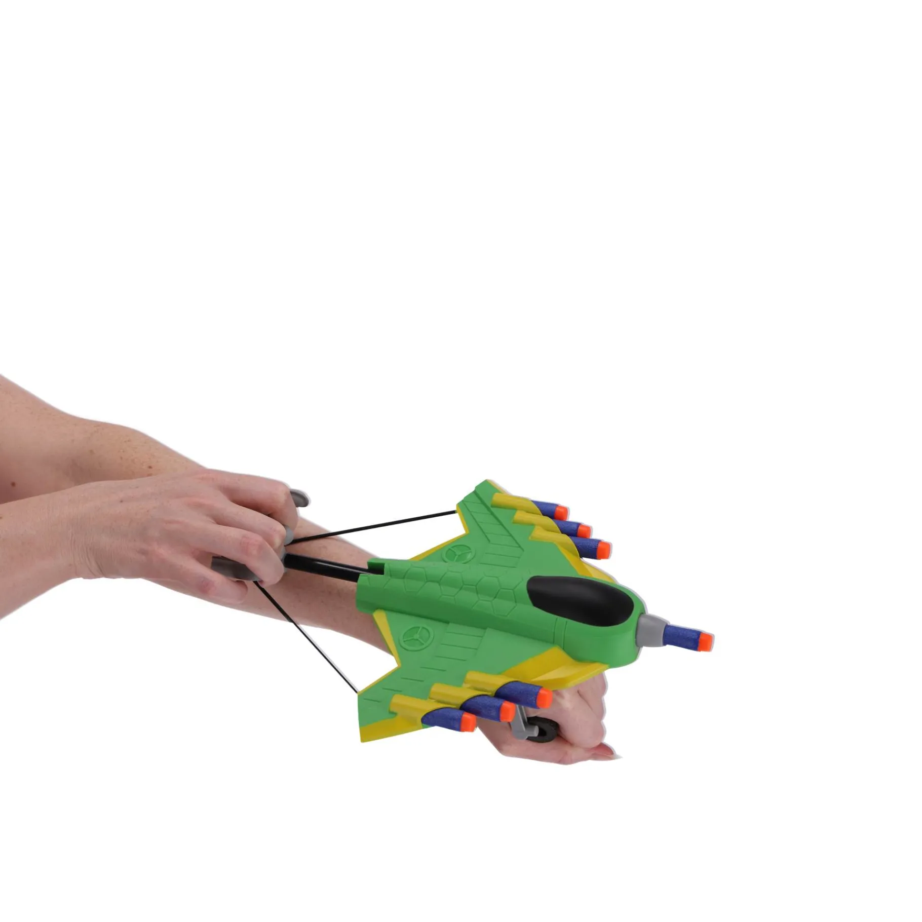 Jongens>Alert Afschietvliegtuig met foam pijltjes 3 assorti