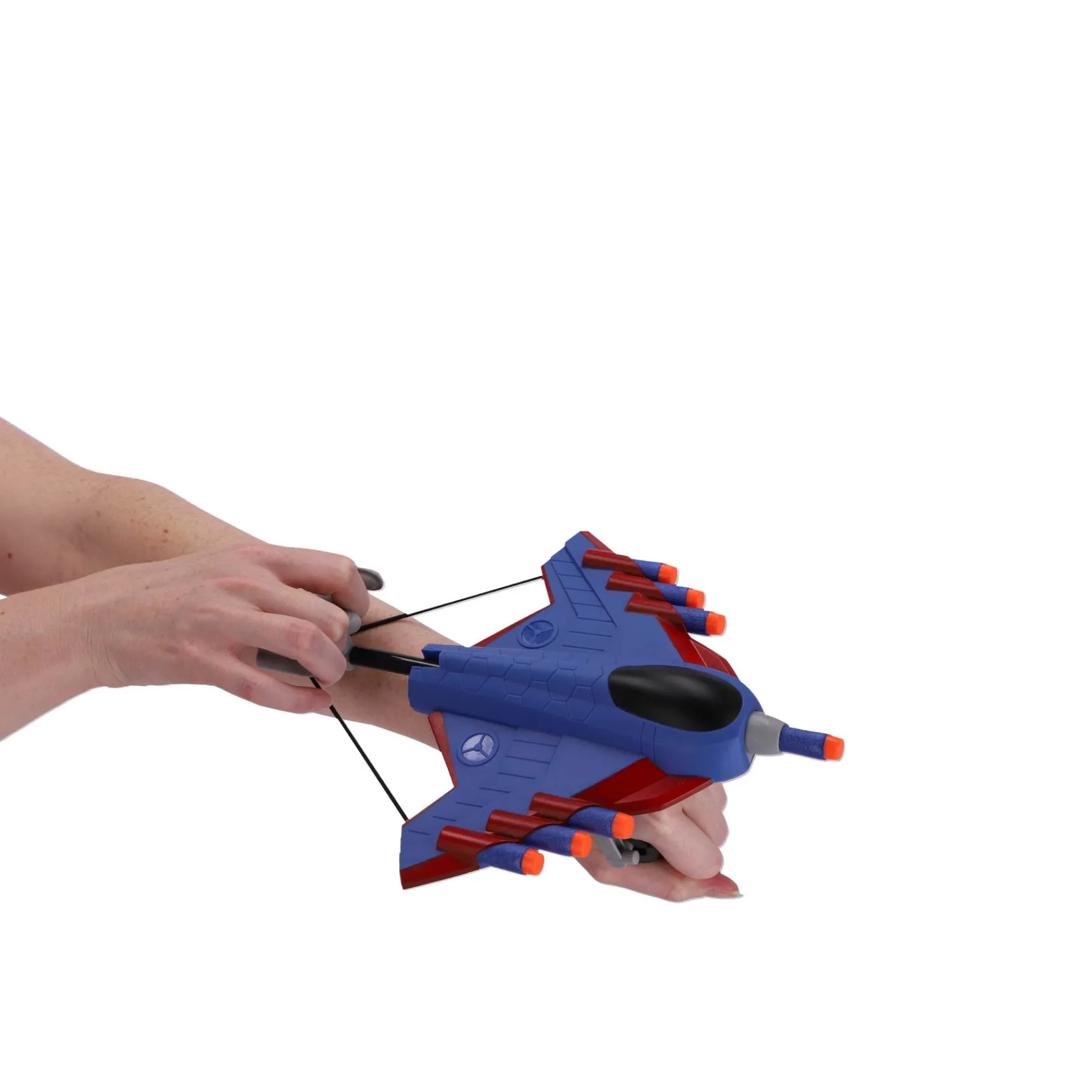 Jongens>Alert Afschietvliegtuig met foam pijltjes 3 assorti