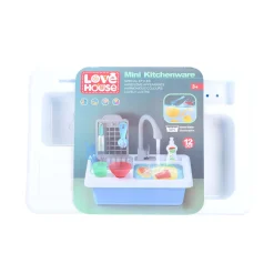 Meisjes> Afwasbak met echt kraantje en color changing servies