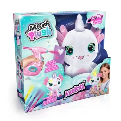 Knutselsets> Airbrush pluche axolotlcorn oplichtend