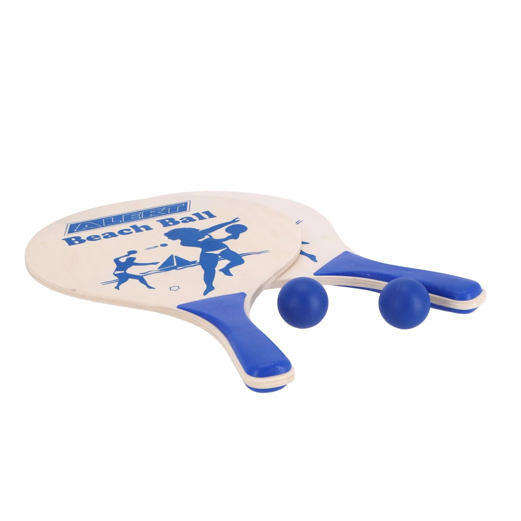 Zwemmen En Waterspeelgoed|Vang En Werpspel>Alert Outdoor Beachball Set Hout Deluxe