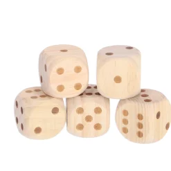 Vang En Werpspel>Alert Outdoor Dobbelset XL Hout Compleet   Met Scoreblok