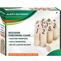 Vang En Werpspel>Alert Outdoor Houten Werpspel Met Handig Opbergnet