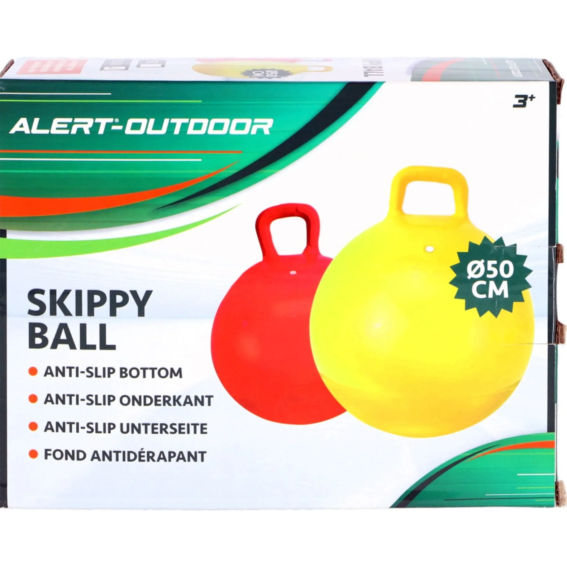 Skippyballen>Alert Outdoor Skippy Bal 50 cm 2 Assorti