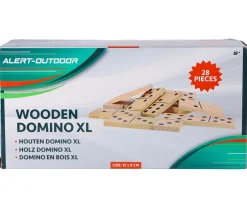 Buitenspellen>Alert Outdoor Spel Domino XL Hout 7,5 x 15 cm  7,5x15cm