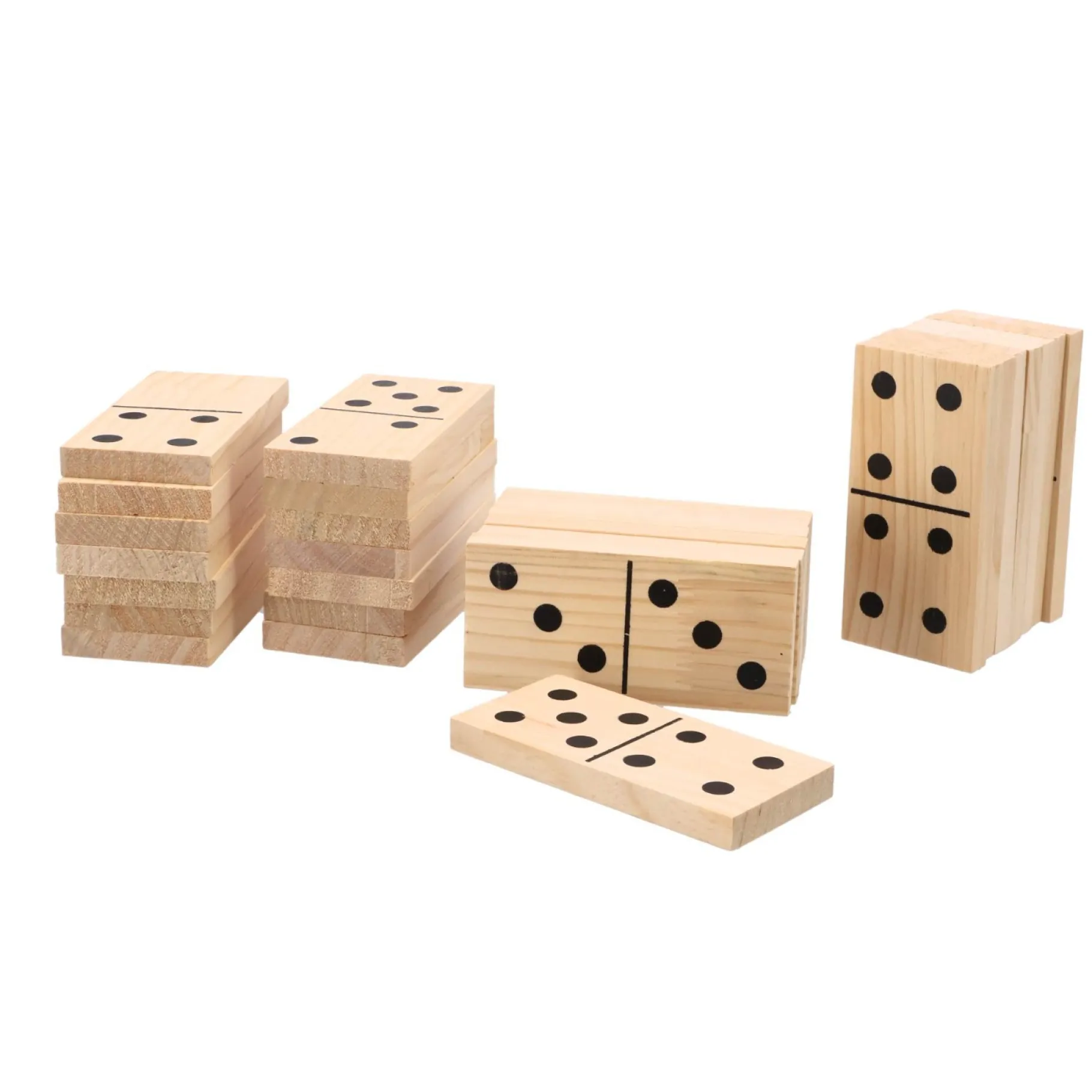 Buitenspellen>Alert Outdoor Spel Domino XL Hout 7,5 x 15 cm 7,5x15cm