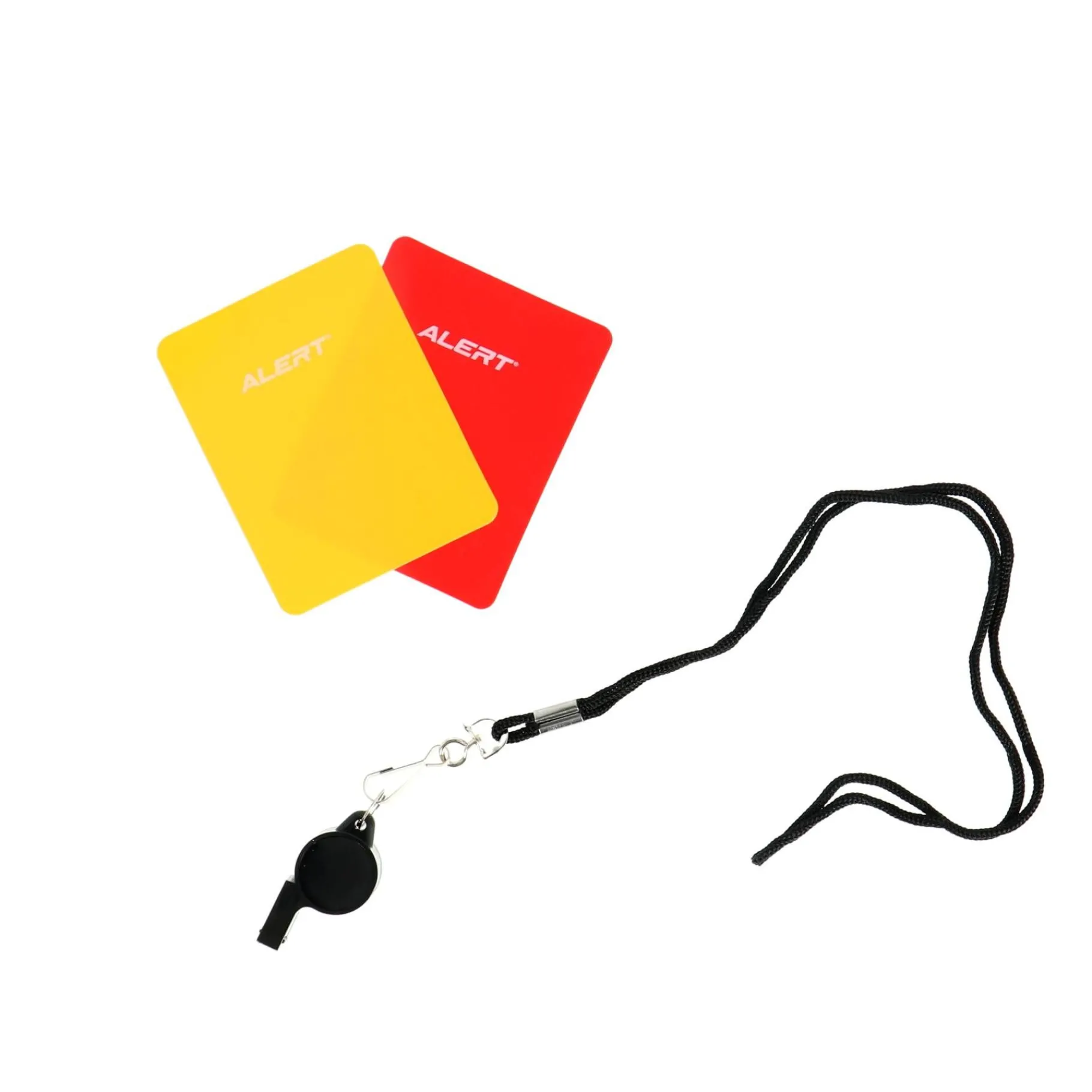 Voetbal>Alert Scheidsrechtersfluitje Met Kaarten