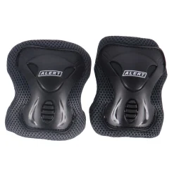 Inline-Skates / Rolschaatsen></noscript>Alert Sport Skate Beschermset Kinderen 3 Delig (Maat S) Zwart