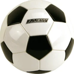 Voetbal>Alert Sport voetbal Wit/Zwart , Maat 5