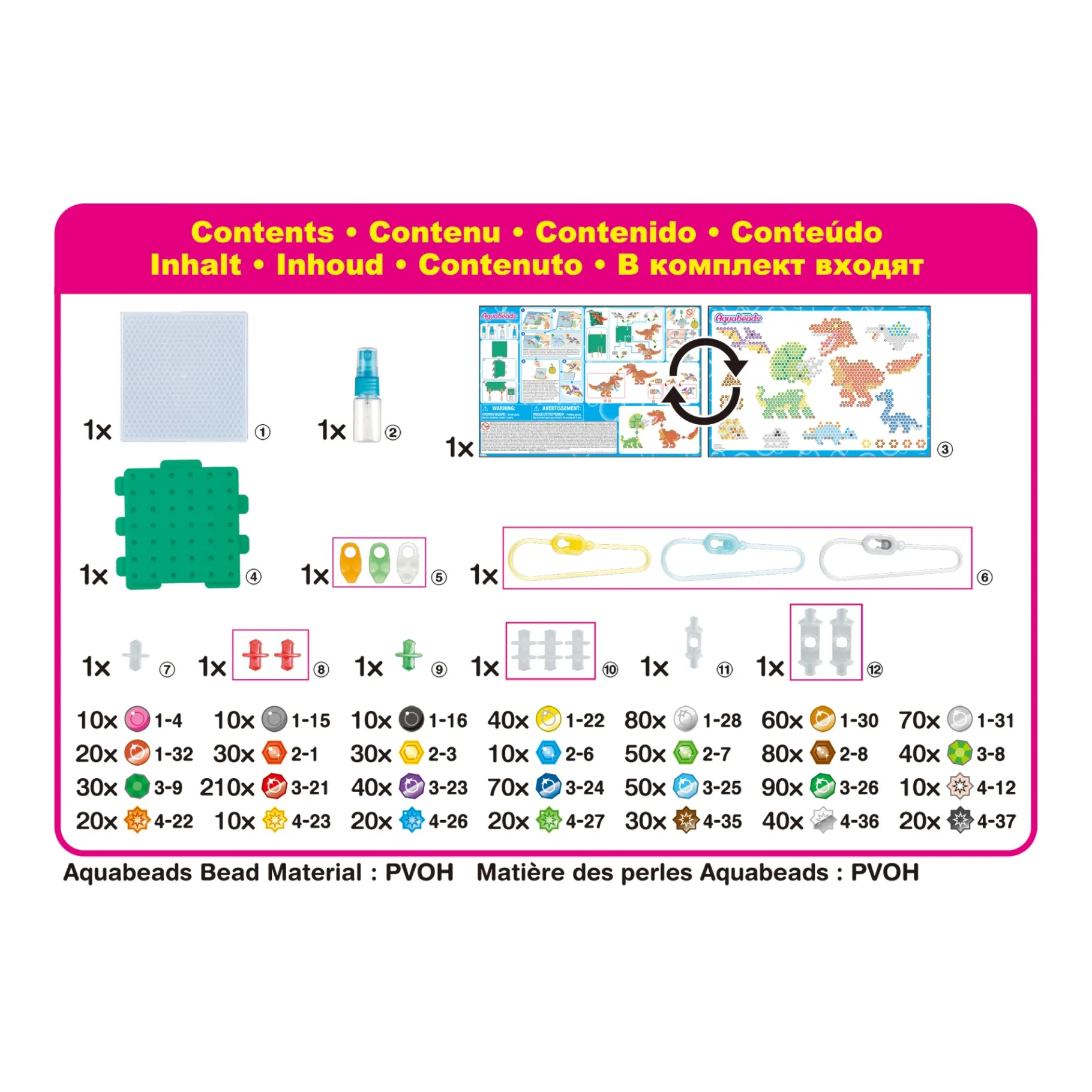 Sieraden Maken>Epoch Aquabeads 31994 Dinosaurus Wereld
