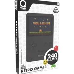 Lcd-Spellen>Qware Arcade 240 in 1 mini game retro zwart