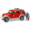 Auto's|Jongens>Bruder Auto Jeep Wrangler Brandweer