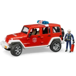 Auto's|Jongens>Bruder Auto Jeep Wrangler Brandweer