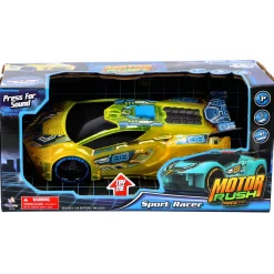 Radiografisch> Auto Racer met licht en geluid