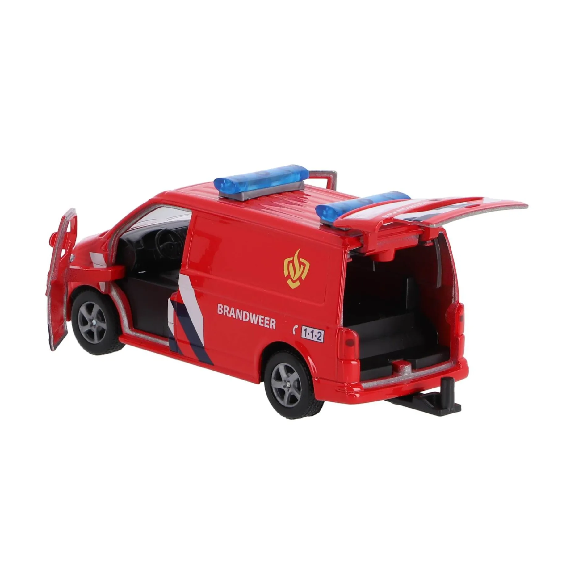 Auto's|Jongens> Auto Volkswagen transporter brandweer en aanhanger NL