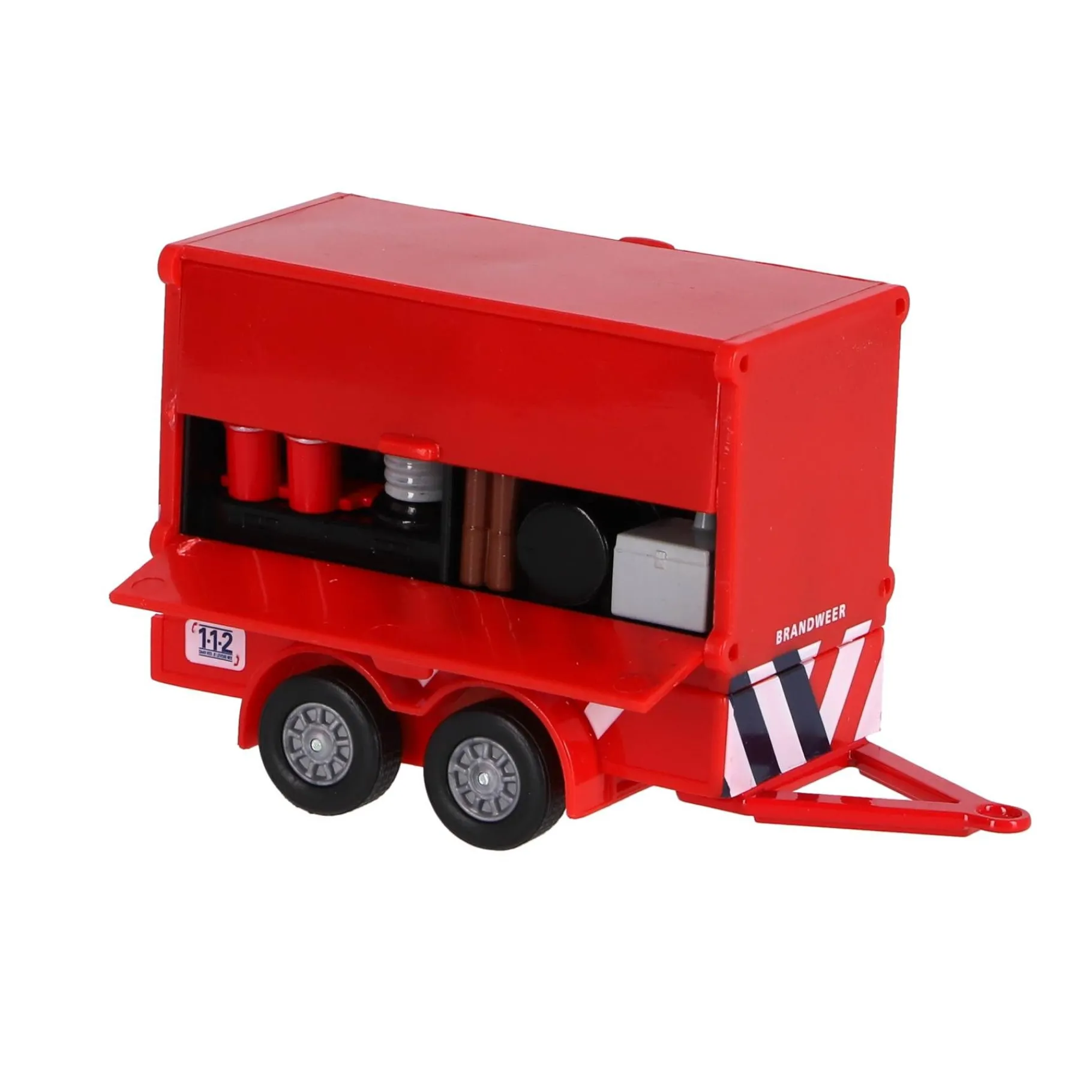Auto's|Jongens> Auto Volkswagen transporter brandweer en aanhanger NL