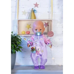 Poppen Accessoires></noscript>Zapf Baby Born Accessoires Happy Birthday Fopspeen met Interactive Magic Dummy