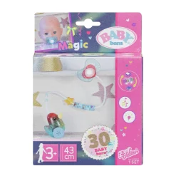 Poppen Accessoires></noscript>Zapf Baby Born Accessoires Happy Birthday Fopspeen met Interactive Magic Dummy