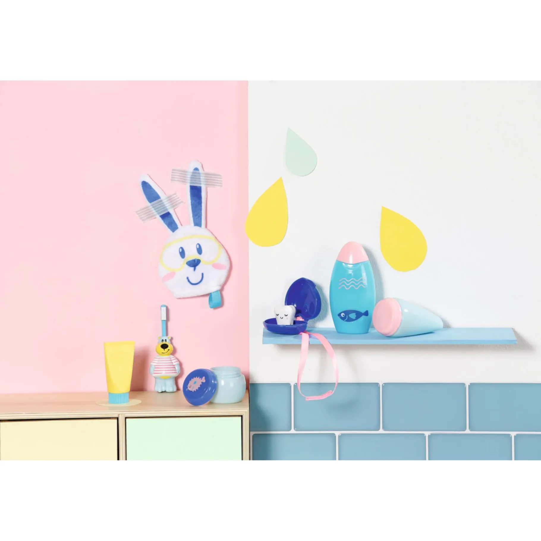 Poppenbadjes En Badaccessoires> BABY born Bath Fun Set