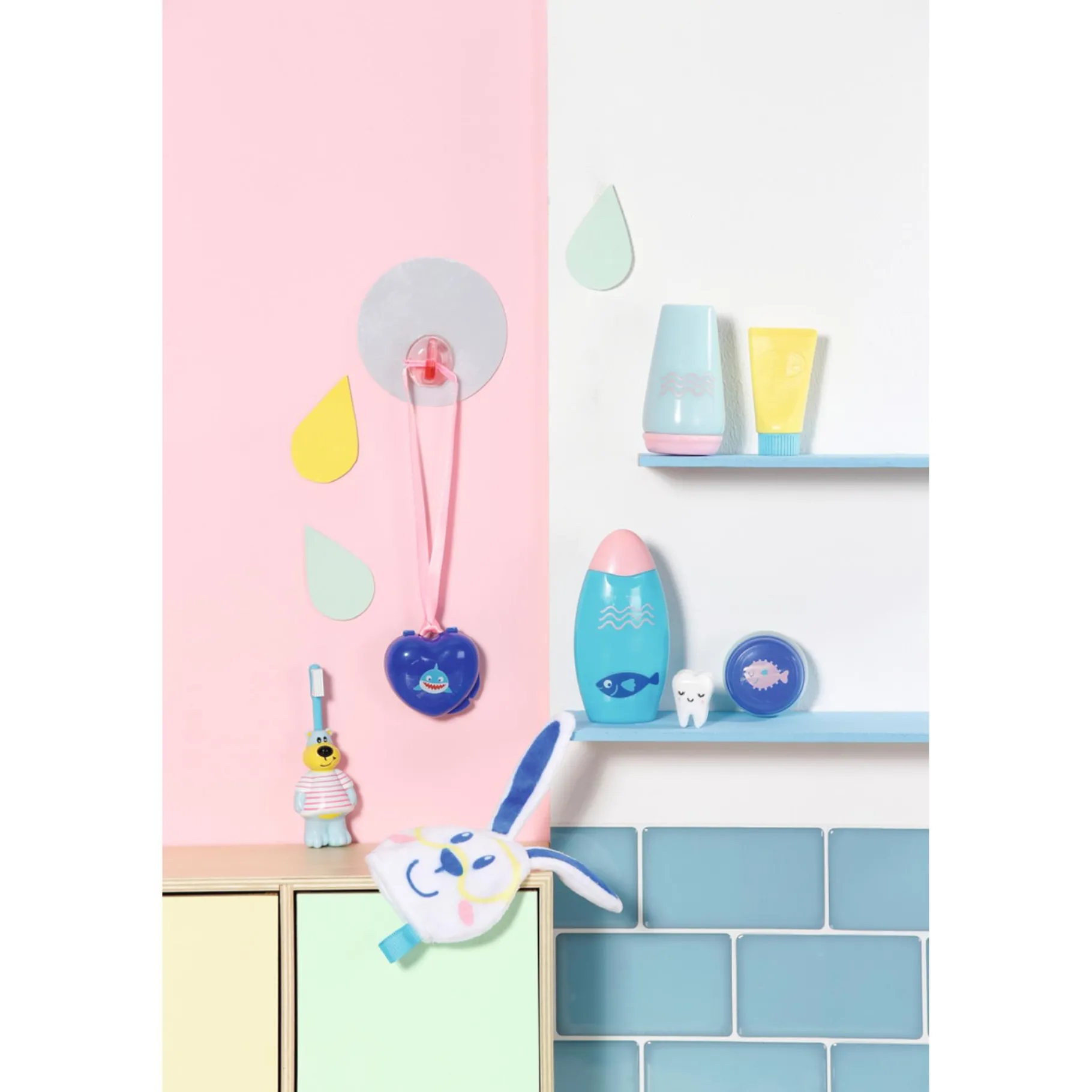 Poppenbadjes En Badaccessoires> BABY born Bath Fun Set