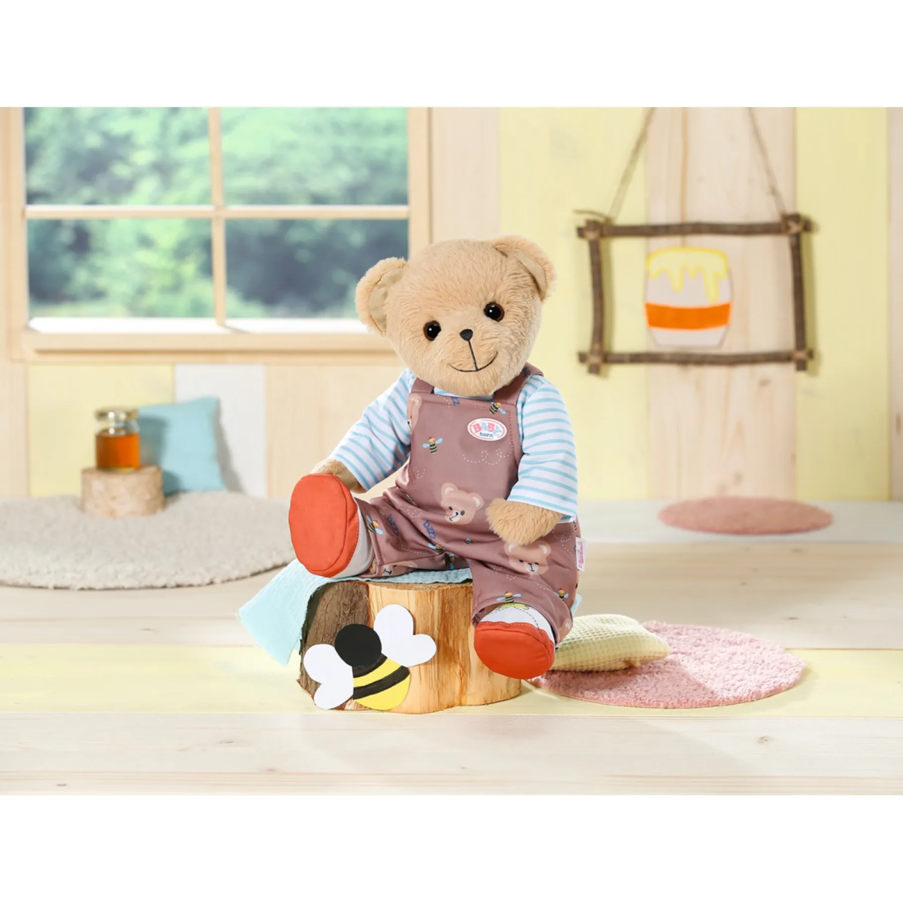 Poppenkleding>Zapf Baby Born Bear Jeans Outfit