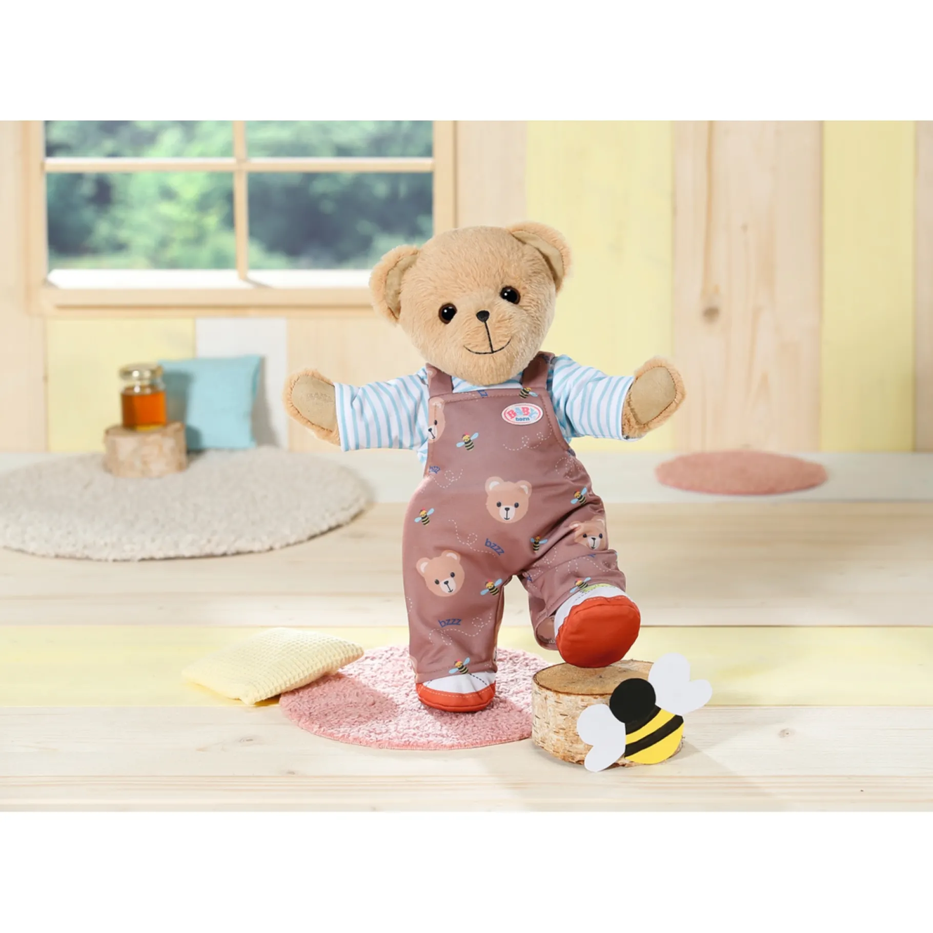 Poppenkleding>Zapf Baby Born Bear Jeans Outfit