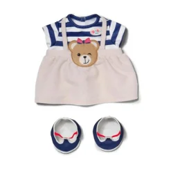 Poppenkleding> Baby born bear teddy outfit dress