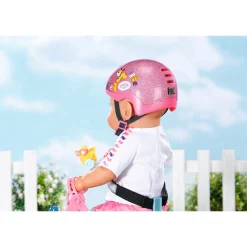 Poppen Accessoires></noscript>Zapf Baby Born Bike Helmet Voor 43cm