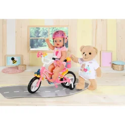 Poppen Accessoires></noscript>Zapf Baby Born Bike Helmet Voor 43cm