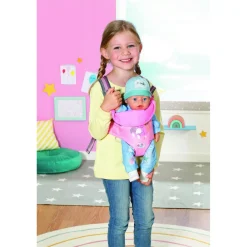 Poppen Accessoires></noscript>Zapf Baby Born Carrier 43 Cm