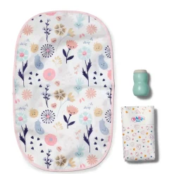 Poppen Accessoires></noscript> Baby Born Changing Bag Flower