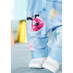 Poppenkleding></noscript> BABY born Deluxe Jean Overall 43cm