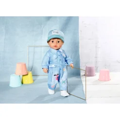 Poppenkleding></noscript> BABY born Deluxe Jean Overall 43cm