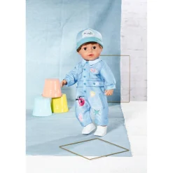 Poppenkleding></noscript> BABY born Deluxe Jean Overall 43cm