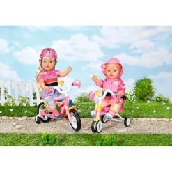 Poppen Accessoires></noscript>Zapf Baby Born Driewieler Voor 43cm