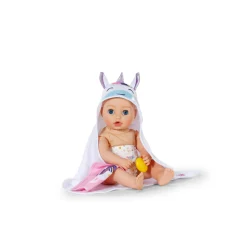 Poppen Accessoires></noscript> Baby Born Hooded Towel Set