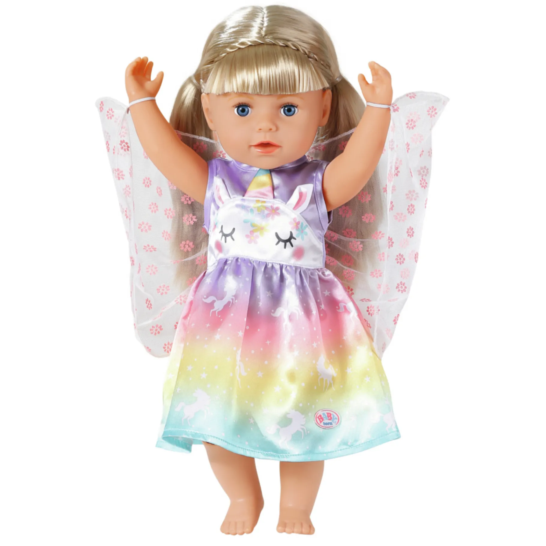 Poppenkleding>Zapf Baby Born Kleertjes Unicorn Elfjesoutfit 43 cm