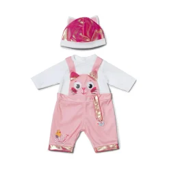 Poppenkleding> Baby Born Onesie With Hat 43 Cm