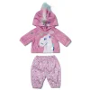 Poppenkleding> Baby Born Outfit Unicorn 43 Cm