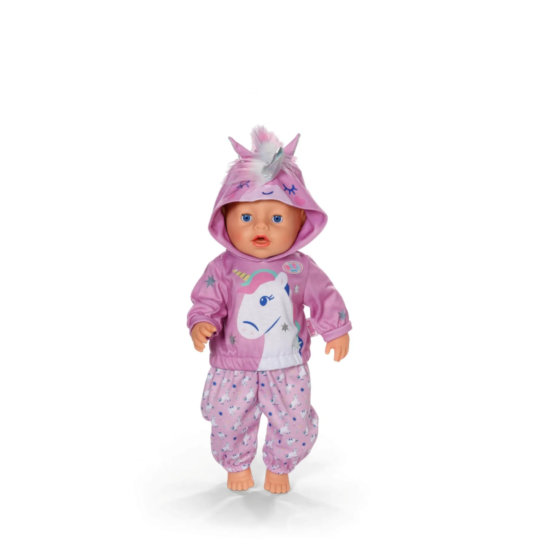 Poppenkleding> Baby Born Outfit Unicorn 43 Cm