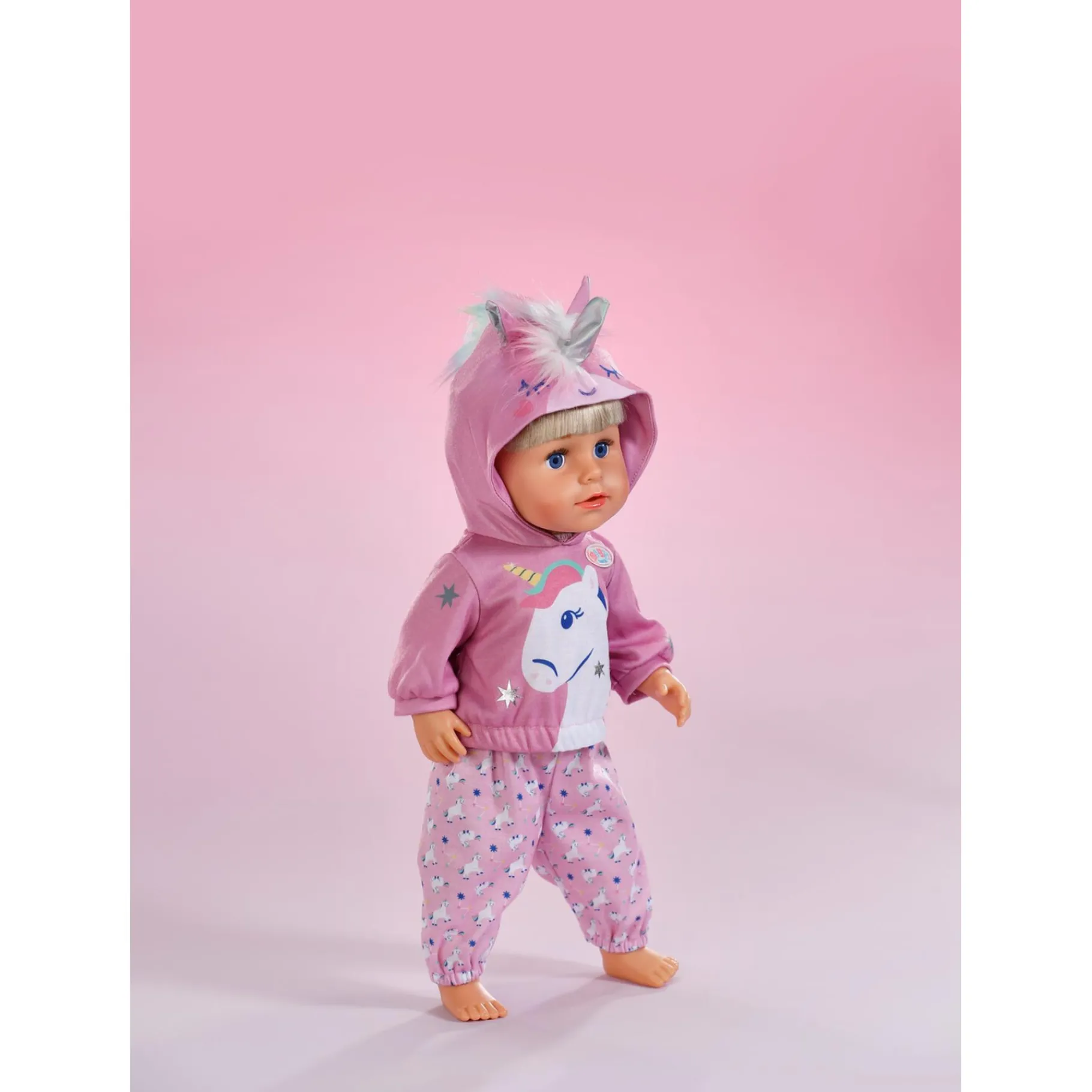 Poppenkleding> Baby Born Outfit Unicorn 43 Cm
