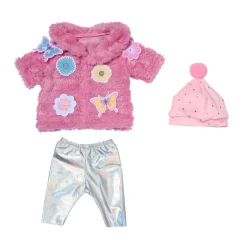 Poppenkleding> Baby Born Pink Coat Set 43 Cm