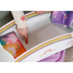 Poppenmeubels></noscript> BABY born Rainbow Bed