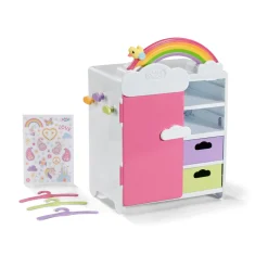 Poppenmeubels> BABY born Rainbow Wardrobe