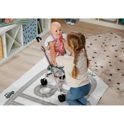 Poppen Accessoires></noscript> Baby Born Stroller